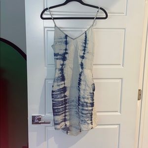 Molly Green Tye Dye Open Back Dress